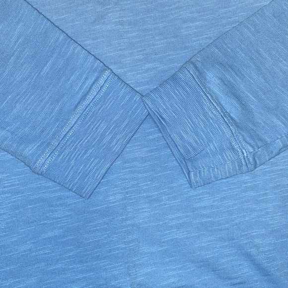 JOHNNIE-O Lightweight Quarter 1/4 Zip Long Sleeve Pullover EUC Blue - Picture 5 of 8